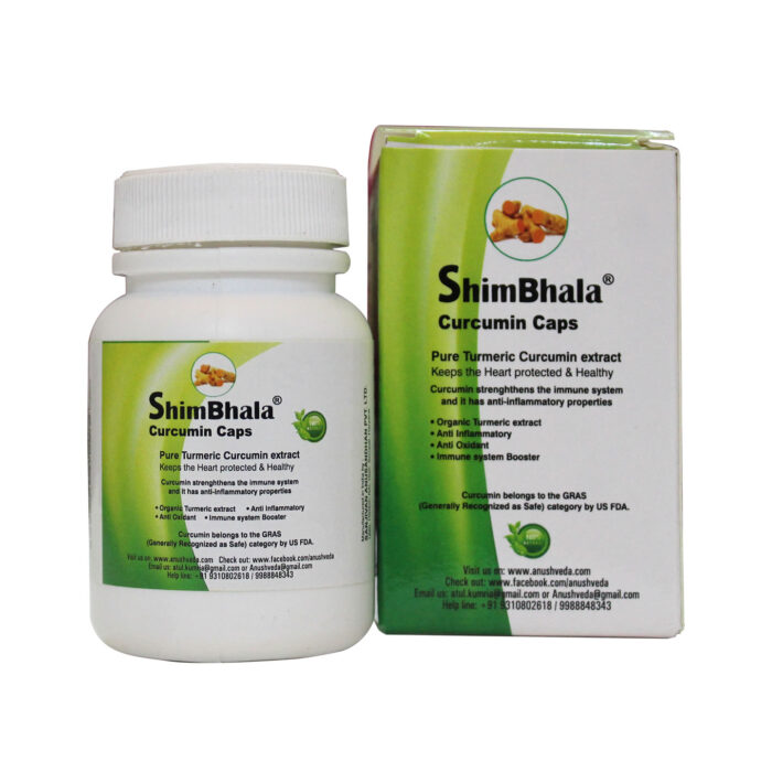 Shimbhala Curcumin - Ayurvedic Medicine for Diabetes, Cancer Prevention, Management, and Immunity Boosting