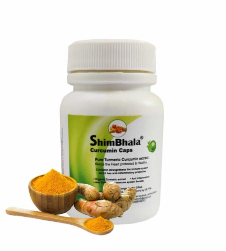 Shimbhala Curcumin - Ayurvedic Product for Diabetes, Cancer Prevention, Management, and Immunity Boosting